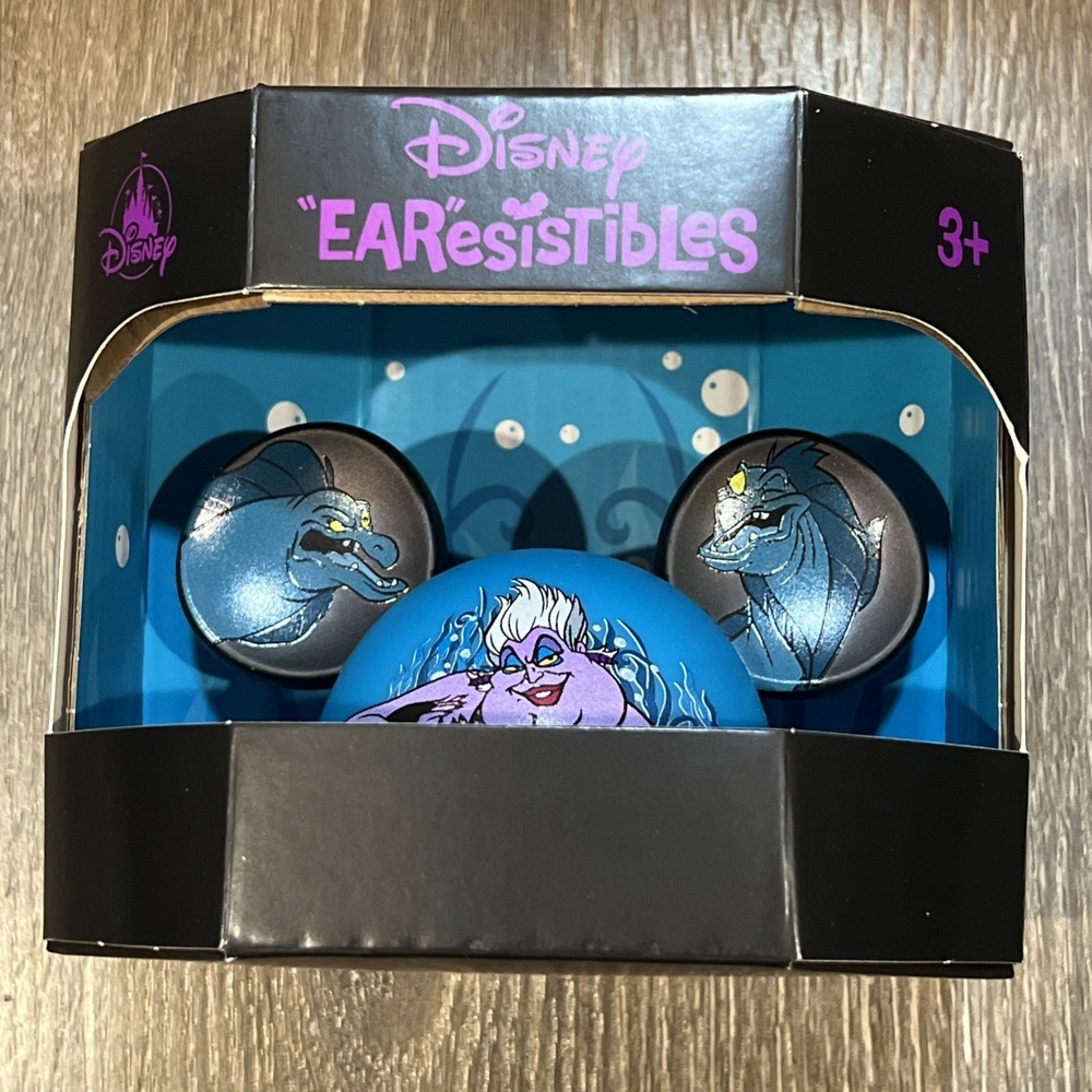 Disney Parks "EAR"esistibles Ursula Little Mermaid Ear Hat NEW 2025